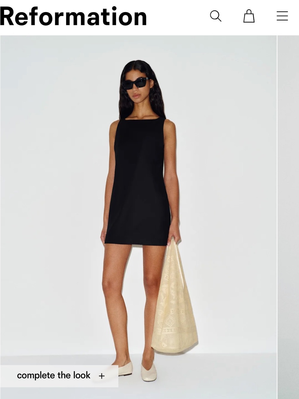 Reformation Daxton Dress NWT